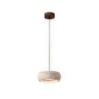 Eurvaran Travertine Pendant Light - 1 Head
